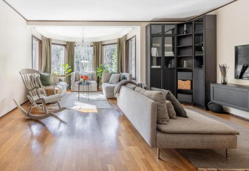 Sundsberg House | 2br, sauna and yard, hidden gem surrounded by nature