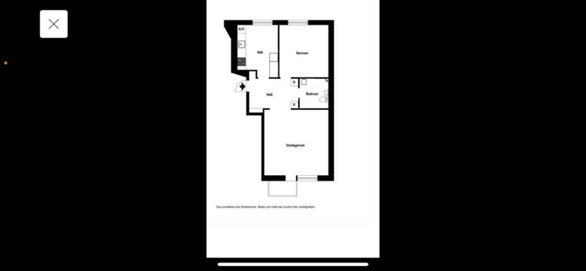 Orebro Apartment | 55 m² Apartment ∙ 1 bedroom ∙ 2 guests