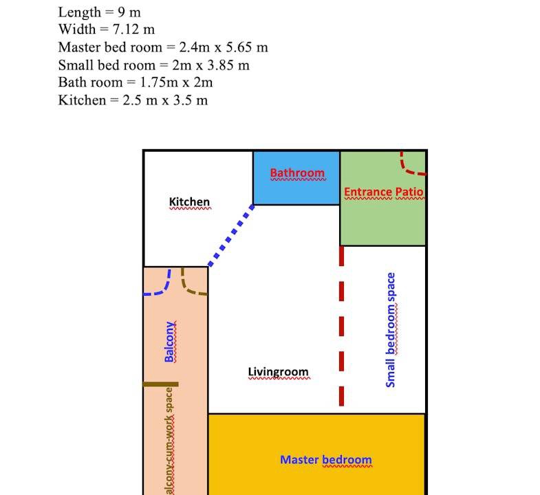 Backadalen Apartment | 64 m² Apartment ∙ 2 bedrooms ∙ 4 guests