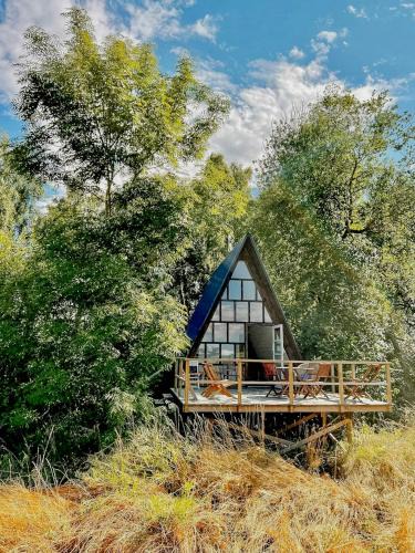 Stora Fro House | A-Frame Houses Overlooking Öland's Landscape