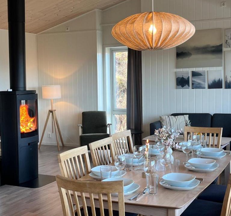 Skulestad House | Affordable Luxury Sauna Chalet - River Views