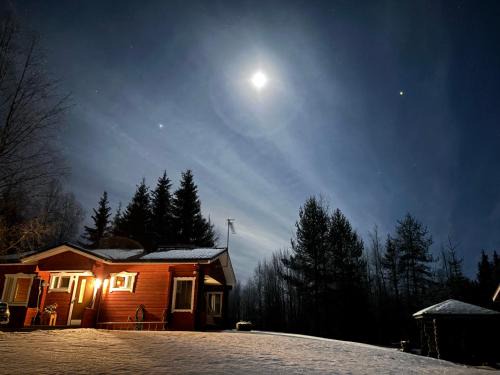 Sonka Villa | Aurora Lapland Villa Private Arctic Reset at 66'33 - Ideal for Aurora Spotting