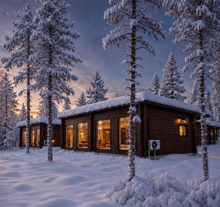 Rovaniemi Apartment | Aurora Log Cabin 2A with sauna, Wifi and free parking