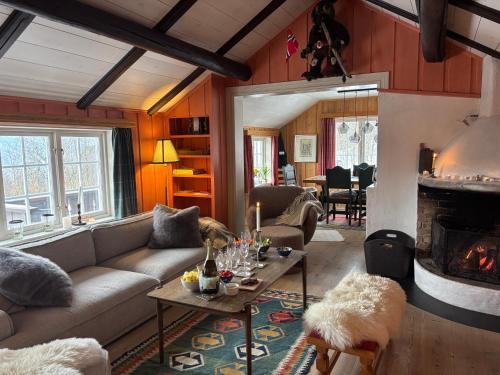 Hol Municipality Ski Chalet | Authentic Norwegian ski chalet for 8 with fireplaces & modern comfort near Geilo ski slopes