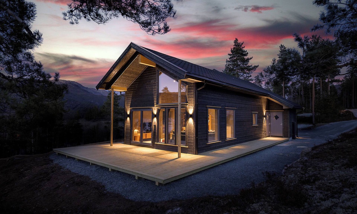 Kviteseid Ski Chalet | Berre Veit 6p - Three Bedroom Chalet, Sleeps 6