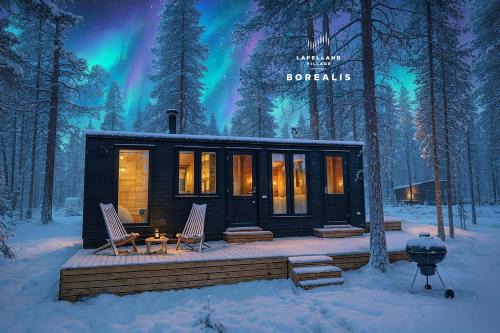 Muonio Ski Chalet | Borealis Village XXL |Sauna|WiFi|Ylläs|Aurora