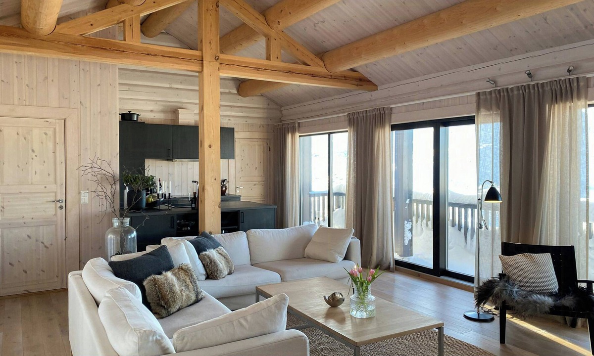 Vinje House | Bright and modern cabin, with great mountain view