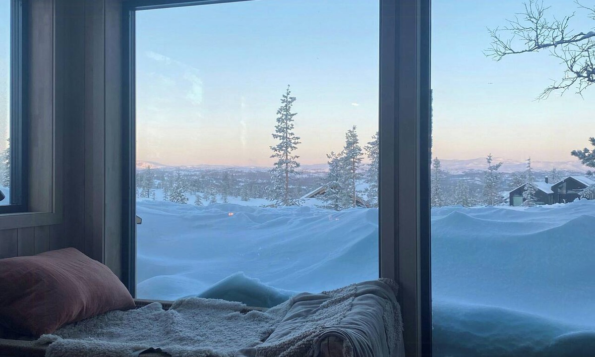 Rollag House | Cabin at Groholsfjellet for active days