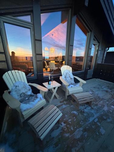 Kroderen House | Cabin at Norefjell with a stunning view