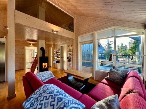 Sjusjoen House | Cabin at Sjusjøen Birkebeiner trail ski in out, 8 beds, 2 bathrooms & Wifi