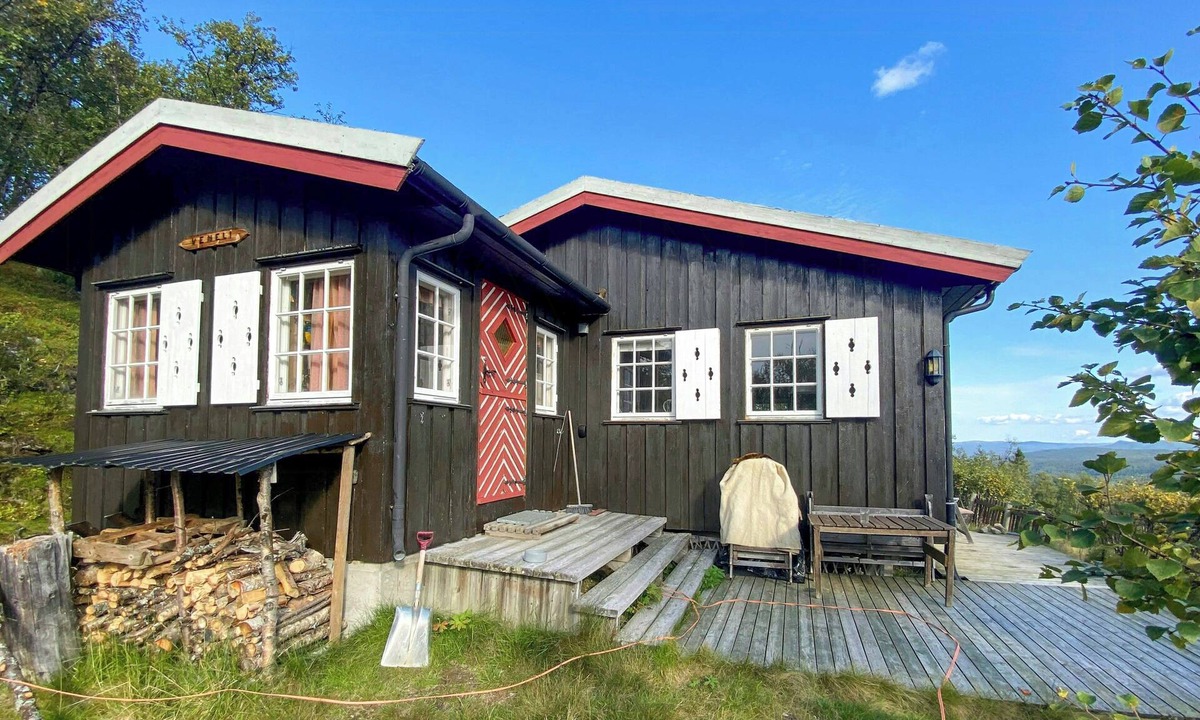 Al House | Cabin in Ål mountains with Hallingskarvet views