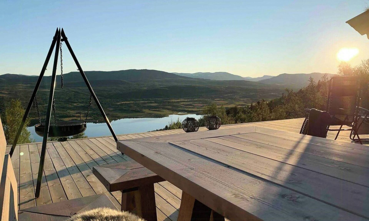 Vestre Slidre House | Cabin with panoramic view at Vaset