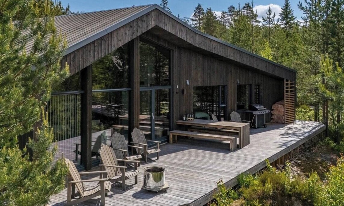 Hjartdal Municipality House | Cabin with sauna at the foot of Lifjell