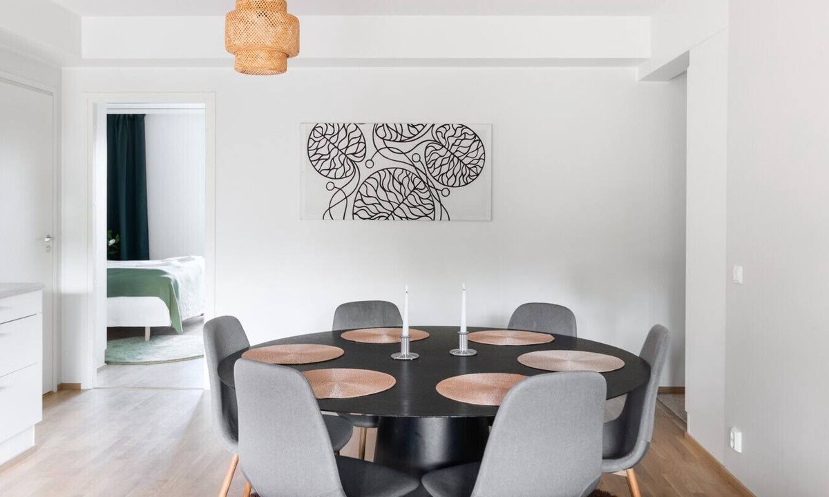 Jyvaskyla Apartment | Cosy family apartment with parking, sauna and balcony