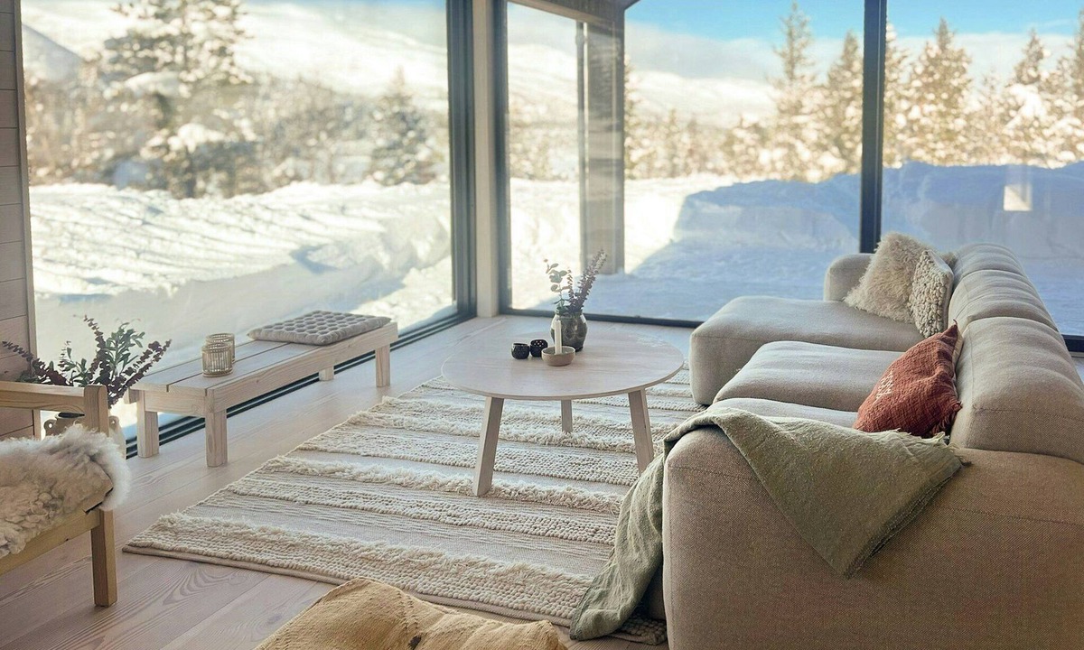 Tokke House | Cottage on Hallbjønnsekken with views of Spafjell