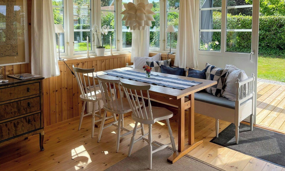 Arild House | Cottage with views over nature reserve in Arild