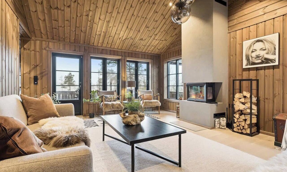 Vikberget House | Cozy cottage with sauna in Flå