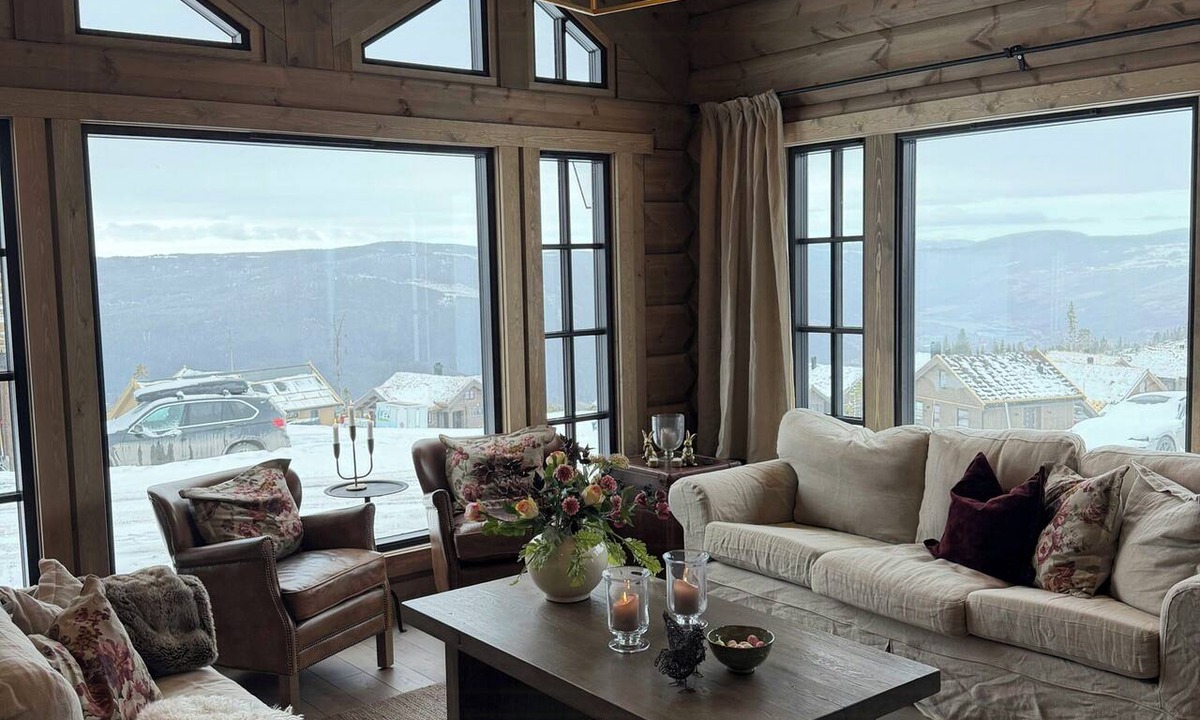 yer House | Design cabin with mountain views in Hafjell