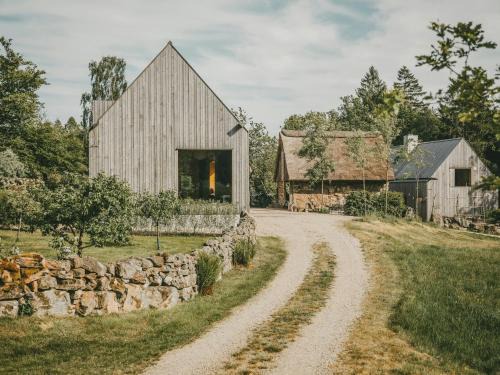 Grimeton House | Designer Farm With Sauna By Stream In Halland