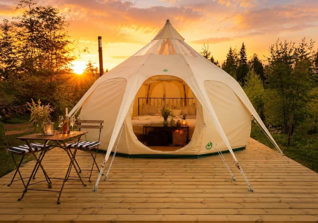 Amotsbruk House | Dusk | En privat nordisk natur retreat