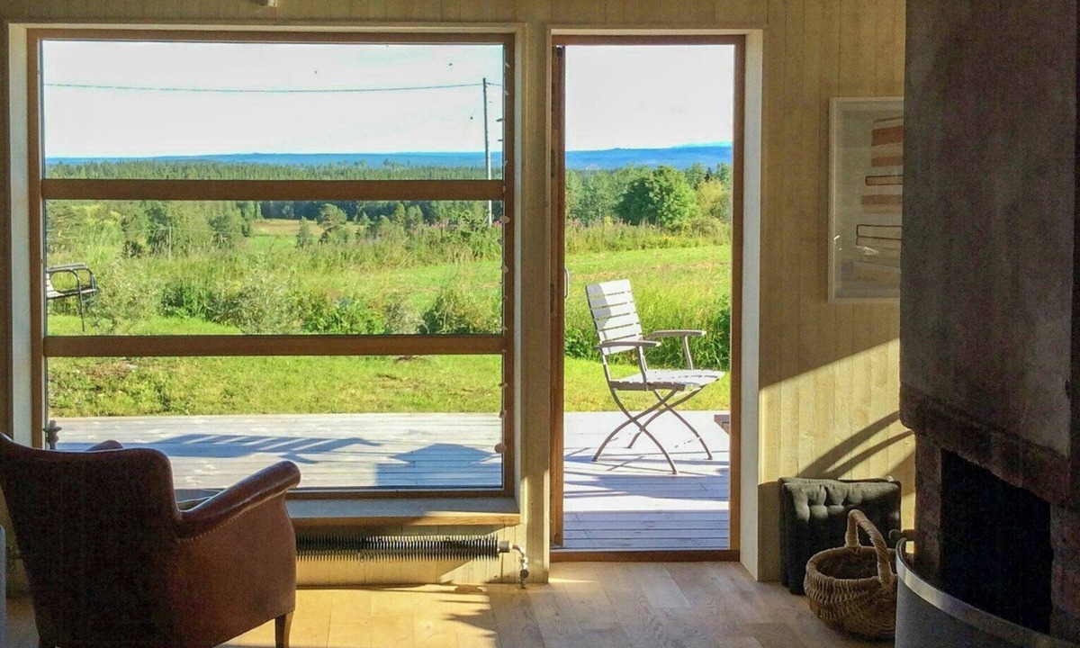 Trangsviken House | Eco-house with mountain views in Högåsen