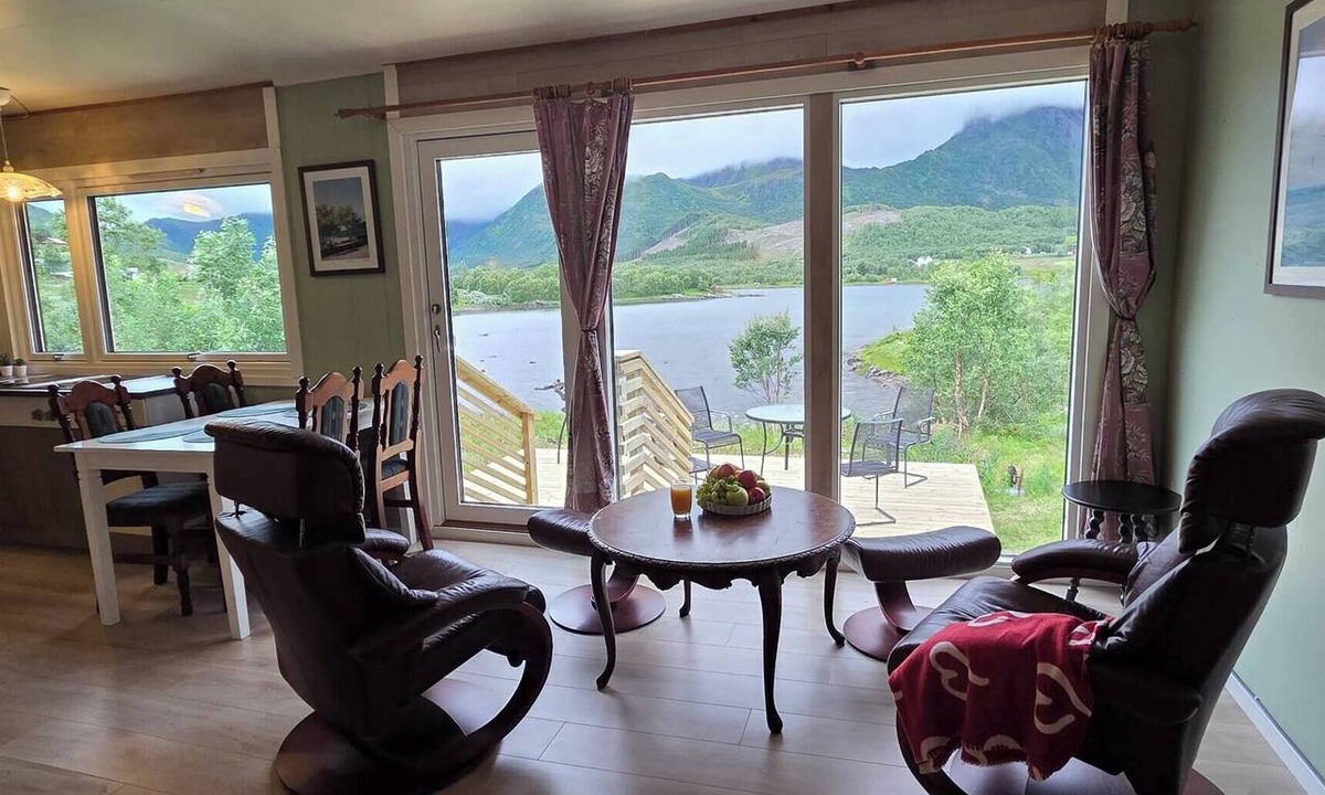 Sortland House | Eksklusiv fjordhytte i Nord-Norge