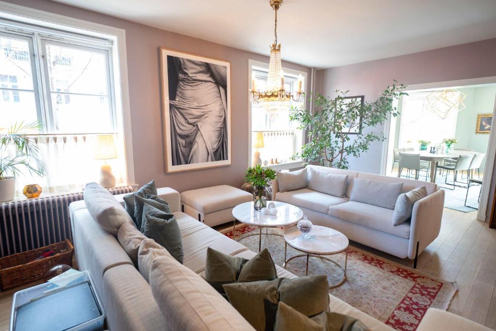 Majorstua Apartment | Eksklusiv og sjarmerende leilighet på Frogner