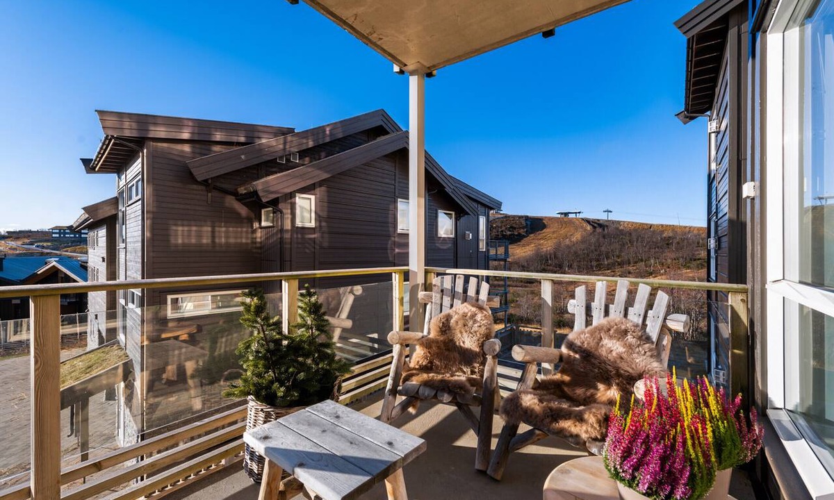 Hol Municipality Apartment | Exclusive and cozy apartment at Kikut Panorama, Geilo - Ski in/ski out