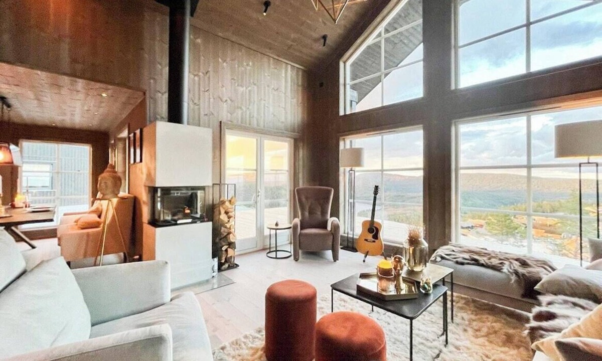 Gautefall House | Family cabin with ski in ski out in Telemark