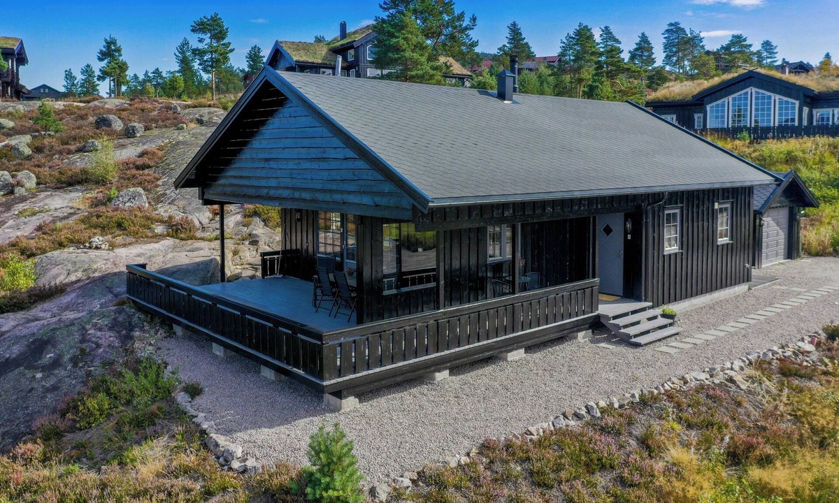 Treungen House | Family cabin with views of Nisser and Vrådal