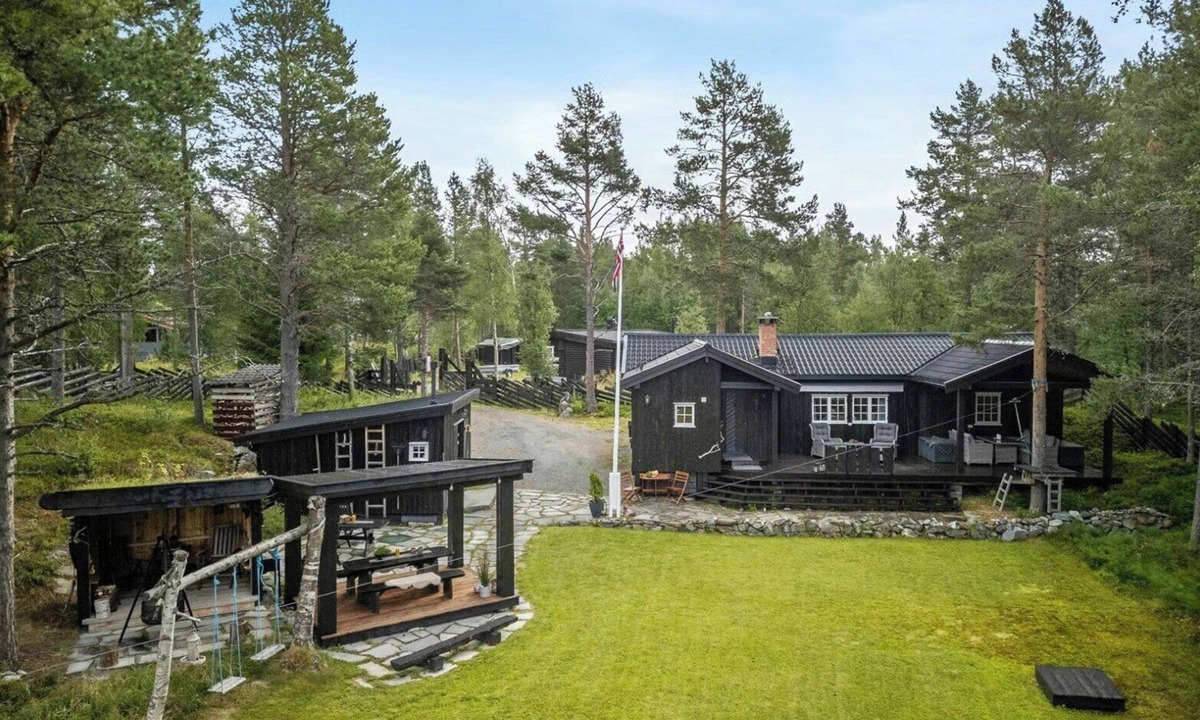 Rennebu House | Family-friendly cabin with zipline near Oppdal