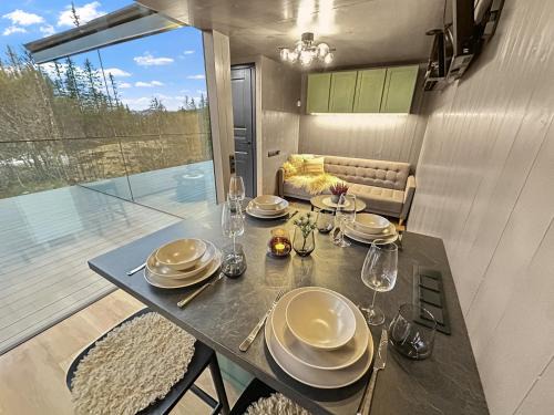 Nord-Aurdal House | Fela Mirror Cabin Designer Hideaway 1000 m Above Sea Level