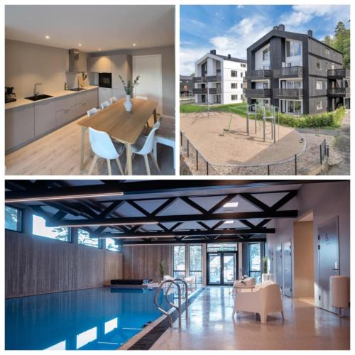 Ny Hellesund Apartment | Ferieleilighet i Søgne med innendørs basseng