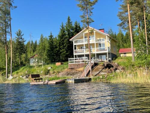 Parikkala Villa | Fishing Cottage Villa Rantakallio Lake Simpele