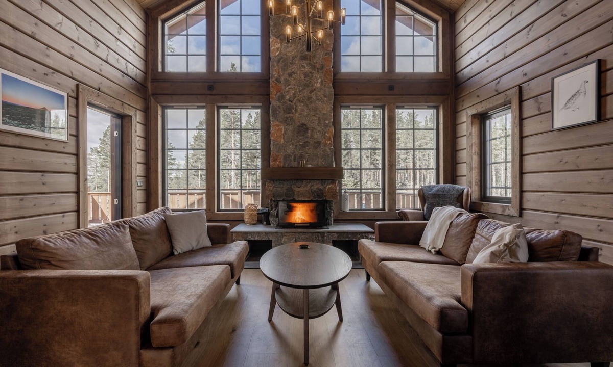 Idre House | Fjäll Lodge - Modern log cabin with sauna, fireplace and 4 bedrooms