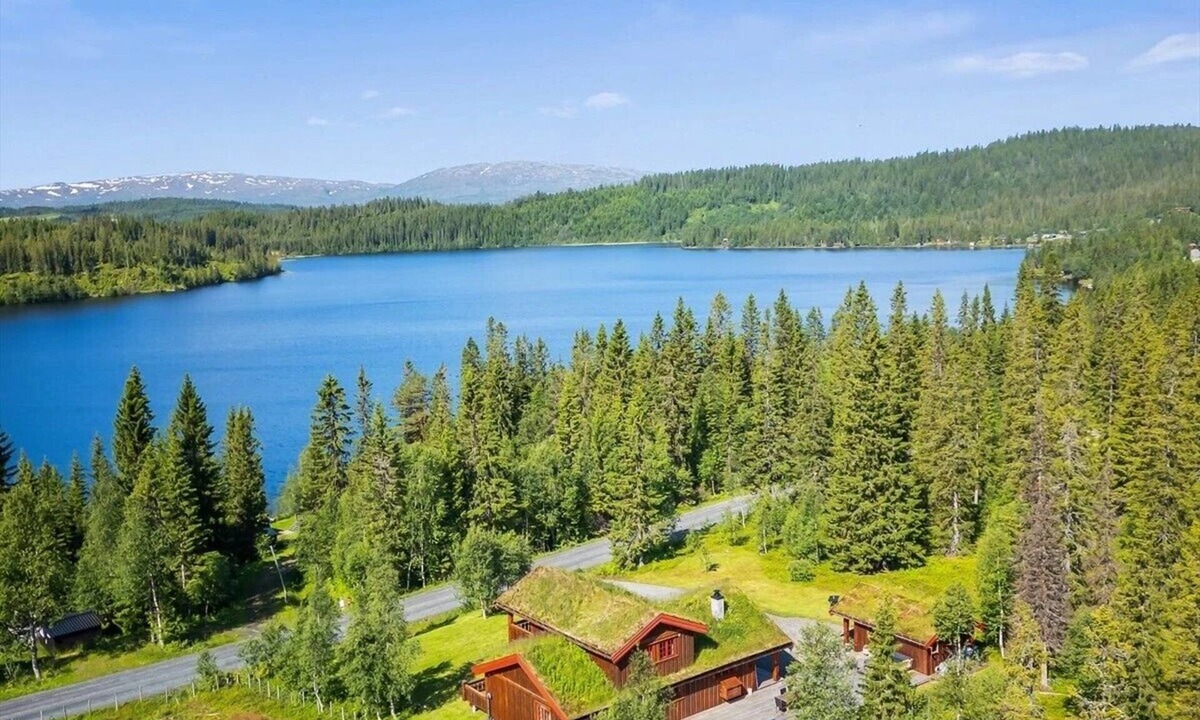 Storen Cabin | Flott hytte ved innsjø – 1 time fra Trondheim | 8 gjester | Kjæledyr tillatt
