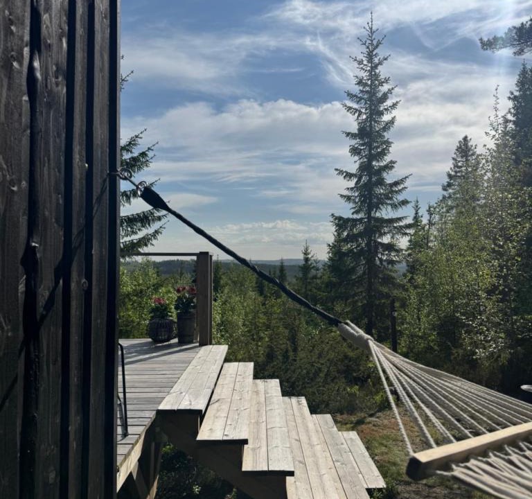 Torsby House | Forest cabin with stunning mountain view & Sauna