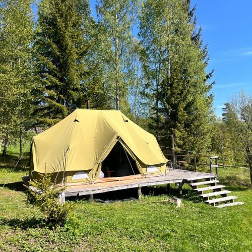 Strombacka Other | Glamping Double Tent, Lake View, Sauna and Canoes