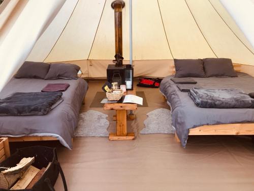 Strombacka Other | Glamping tent in a forest, lake view