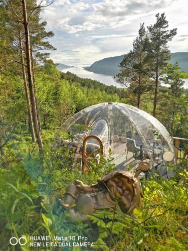 Rissa Other | Glassigloo med panoramautsikt - Nordlys og stjernehimmel - Fosen