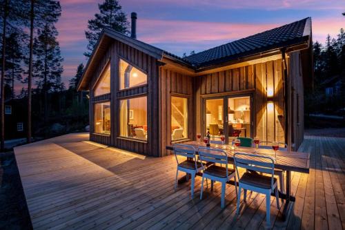Vradal Resort | Grønnsted 8p With Bathtub Hot Tub