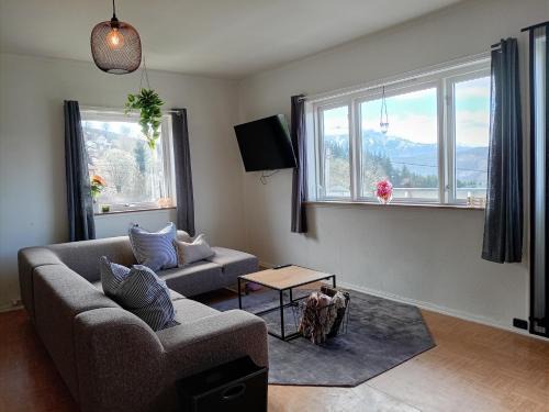 Sogndal House | Hilltop wood house - starlink connectivity