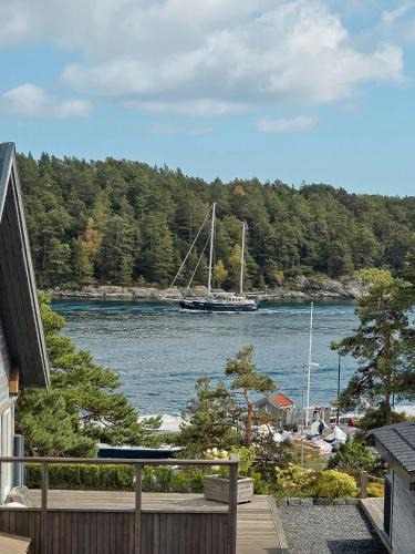 Tvedestrand House | Holiday Home With Royal Ship Views In Hagefjord
