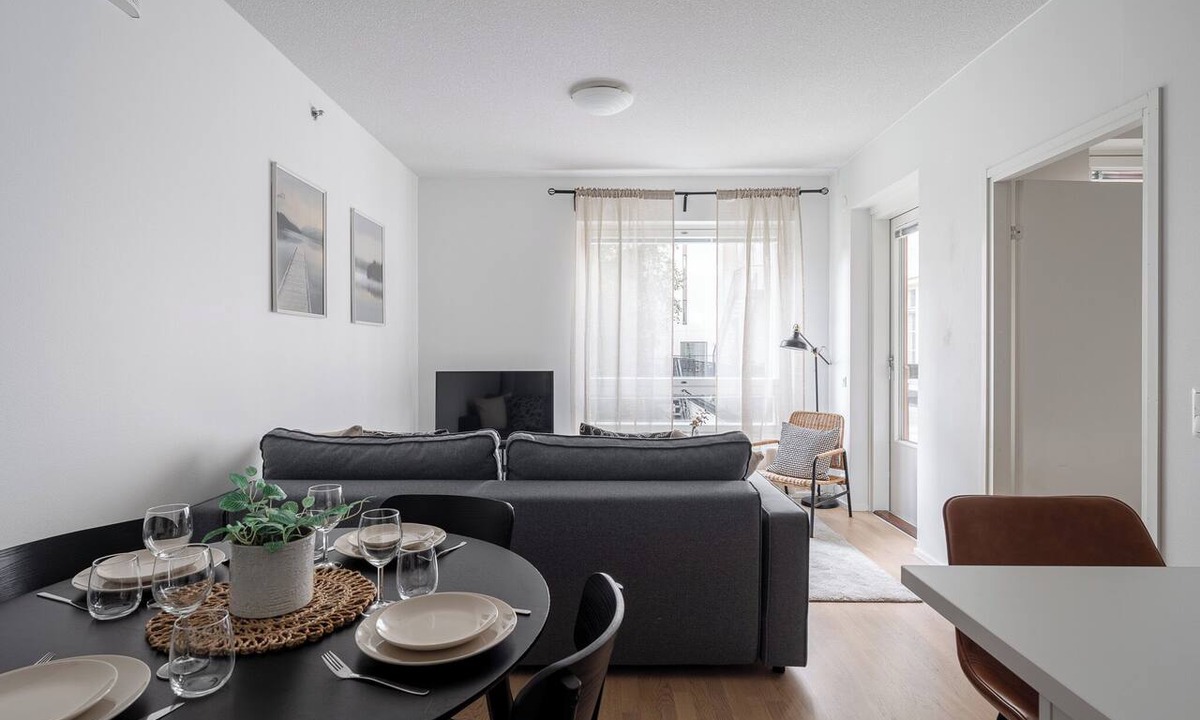 Tampere Apartment | Homelike 1BR Apt with Sauna & Balcony at Pyynikki
