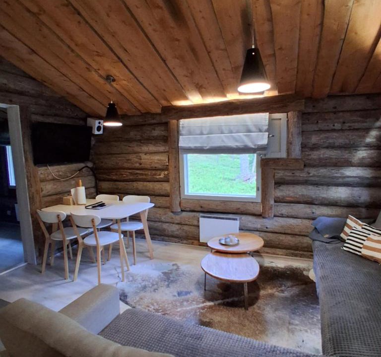 Syote Apartment | Iso-Syöte tunnelmallinen kelomökki