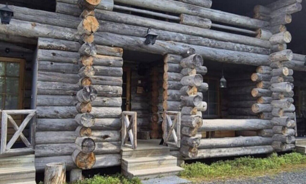 Rukatunturi Apartment | Kanervaruka D 11 | Ruka Log Cabin for 8 | Sauna