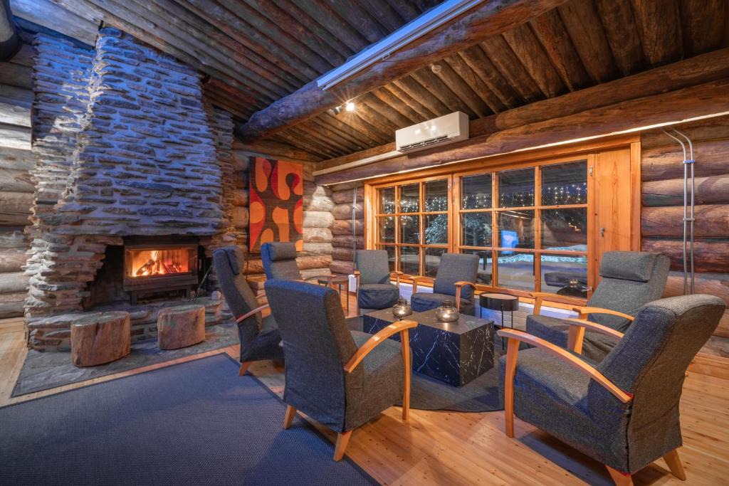 Saariselka Apartment | Kuukkeli Log Houses Aurora Resort