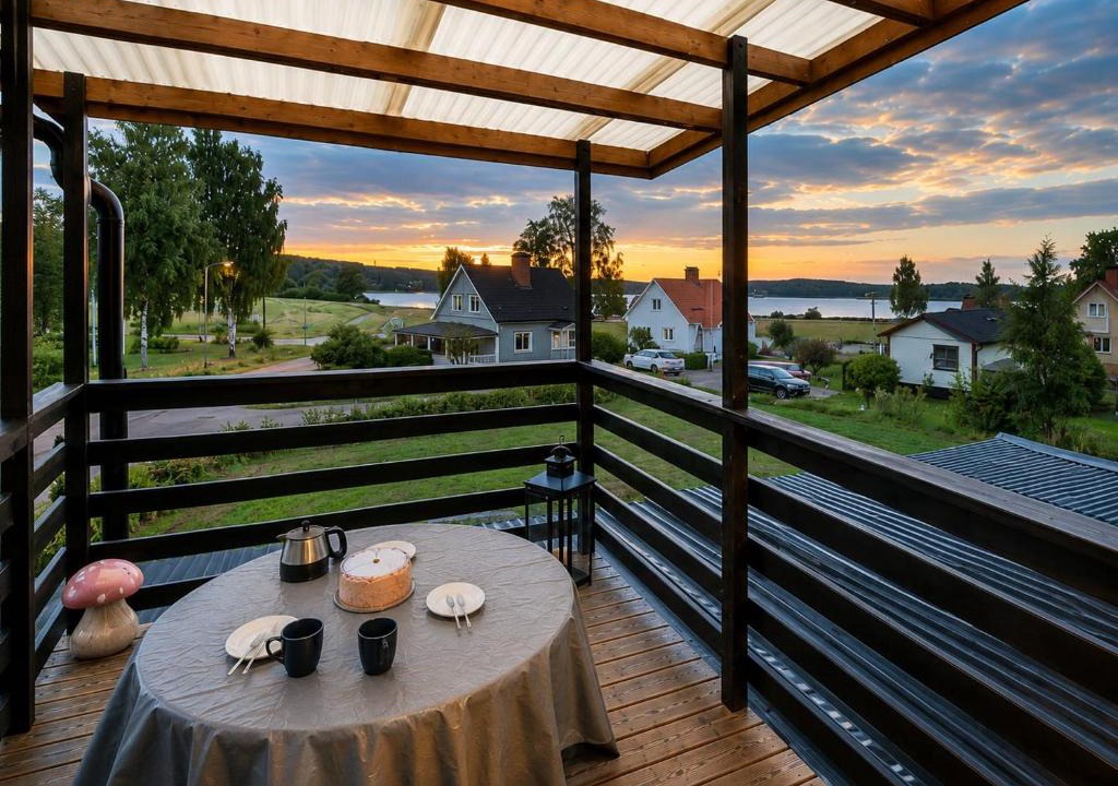 Amotfors Villa | Lakeview Family Villa with Large Garden