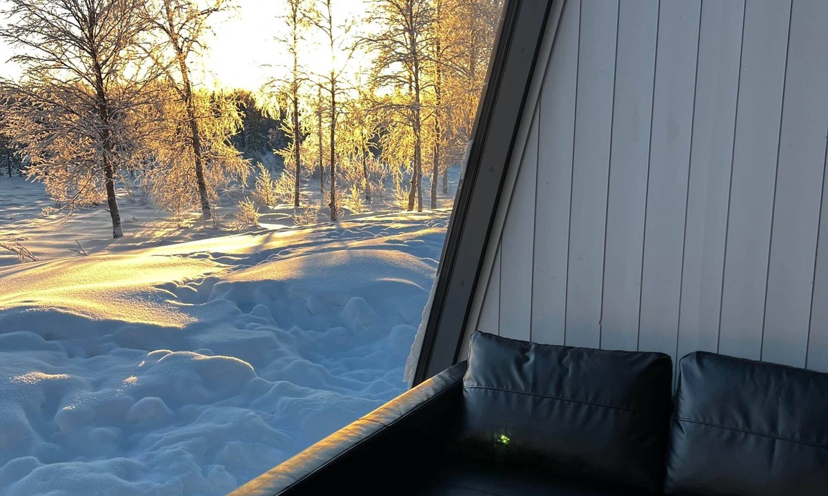 Inari Ski Chalet | Lodge Arctic 4 – sauna, toit vitré & vue lac Inari