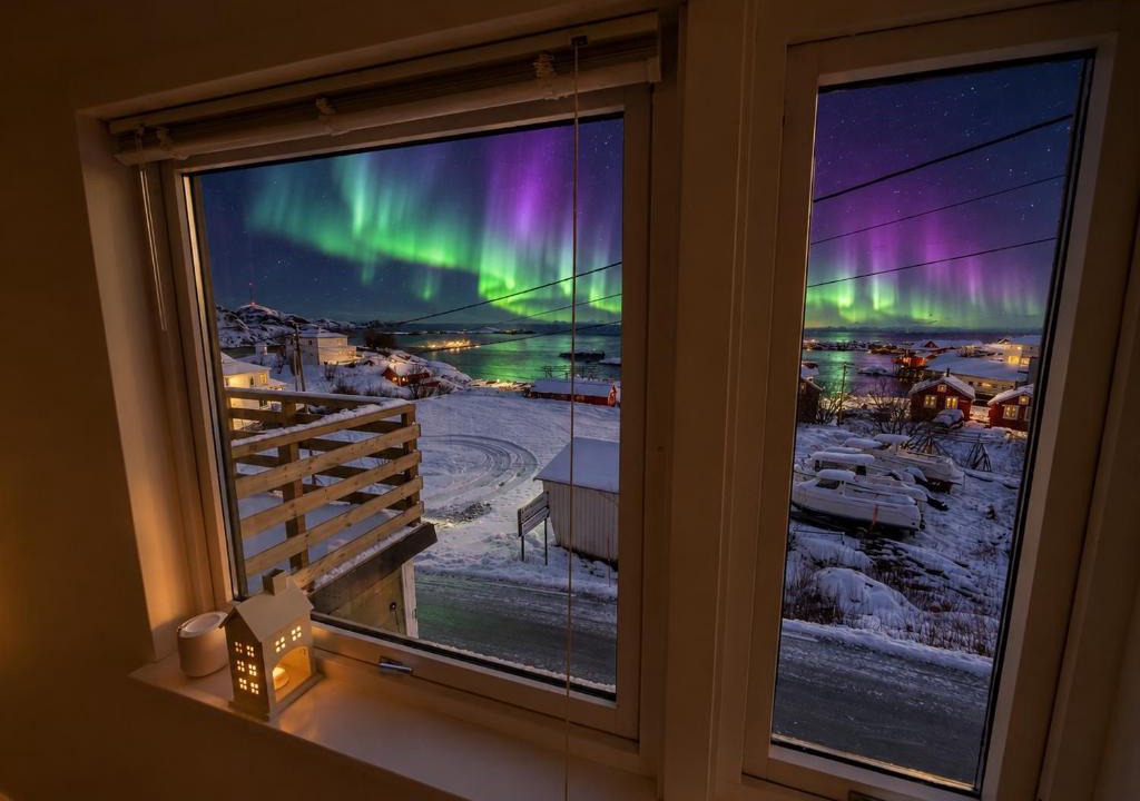 Aa Apartment | Lofoten Aurora Seafront Penthouse 罗弗敦极光海滨顶层豪华公寓